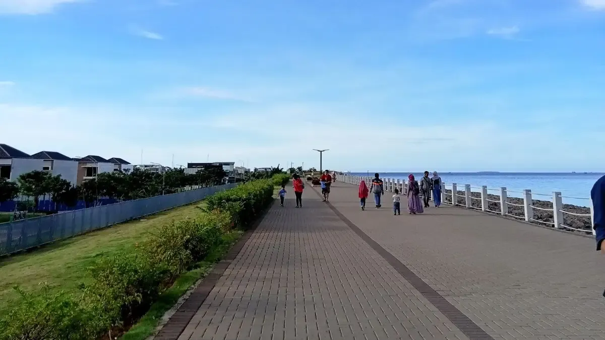 Pedestrian Pantai Maju PIK