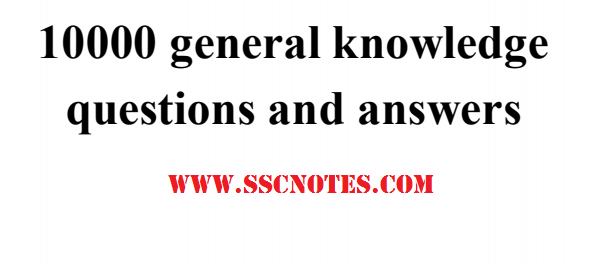 General Knowledge Questions And Answers Pdf Download