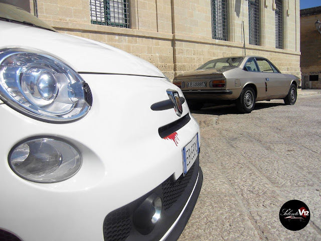 salento v12 lancia beta coupé e 500 abarth acaya