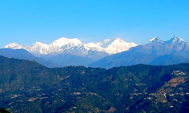 kanchenjunga from hotel