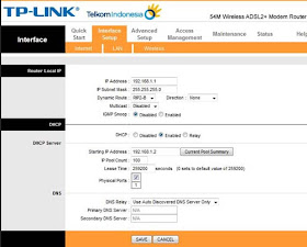 Tips Cara Setting Telkom Speedy