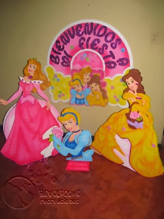 DECORACION FIESTAS PRINCESAS DE DISNEY