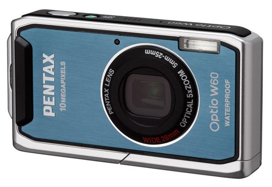 Pentax Optio W60 Waterproof 10MP Digital Camera