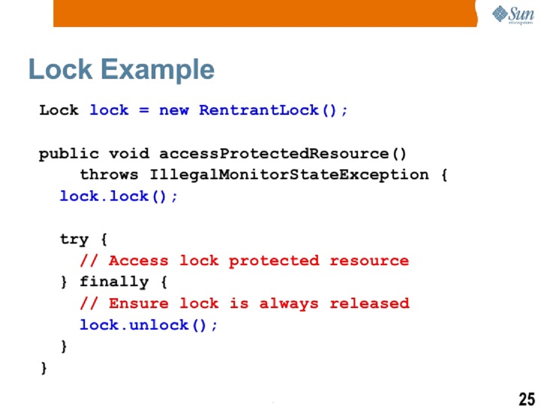 How to use Lock and Condition variable in Java? Producer Consumer