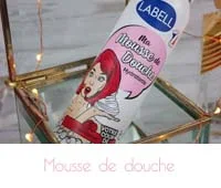 mousse de douche Labell