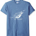 Lost Creek Men's Bass Fish Graphic Short Sleeve T-Shirt, Heather Indigo,size chart X-Large-Large-mediam-xx-Large