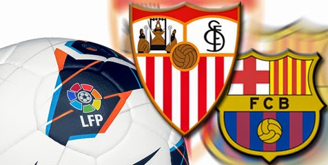 Sevilla vs Barcelona La Liga Spanyol 2015