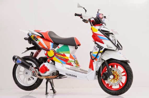 Foto New Modifikasi Motor Yamaha X Ride Terbaru Seputar 