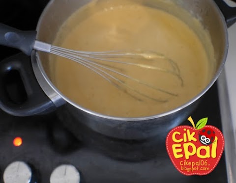 Resipi Puding Roti Cik Epal