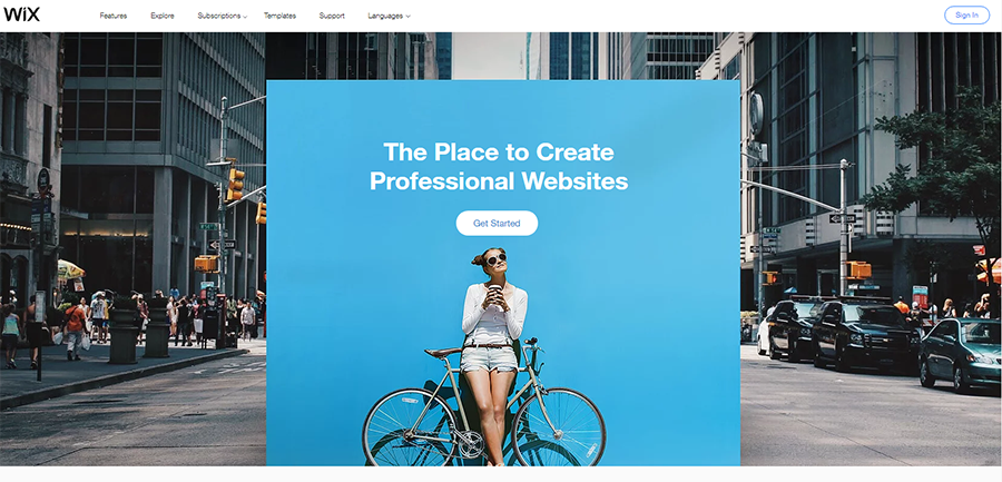 Wix offers a large variety of strong features