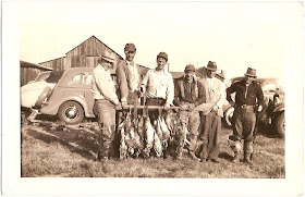 showing the days catch in rural California 1939 from collection of Bill Bean in Alameda