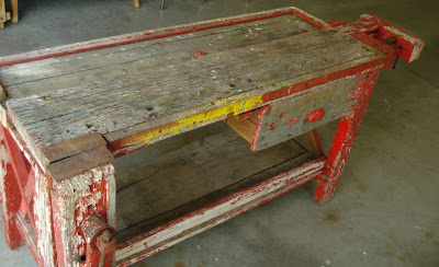 used woodworking bench