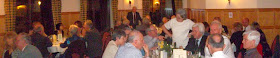 Enjoying the annual dinner of the Briggensians' Association held March  2014 at Elsham Golf Club - picture on Nigel Fisher's Brigg Blog