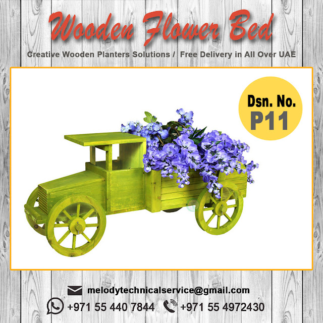 Wooden Flower Pots in Dubai | Wooden Planter in UAE | Home Planter Box manufacturer in UAE