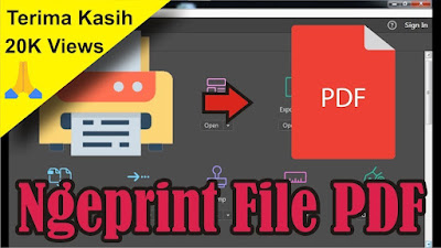 Cara Ngeprint File di PDF