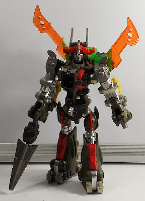 Takara Microman: Acroyear Magnemo, combiner/gattai toy set