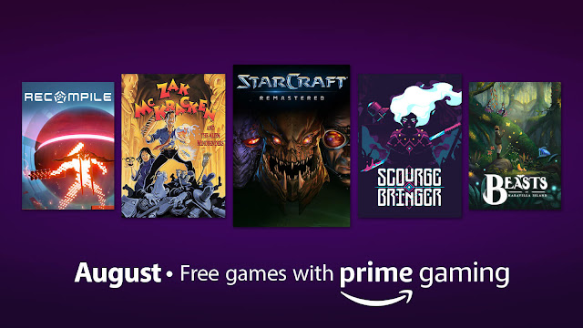 prime gaming free pc game starcraft remastered zak mckracken and the alien mindbenders beasts of maravilla island recompile scourgebringer family mysteries poisonous promises control ultimate edition garfield kart myst steel assault august 2022