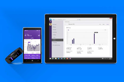 IT Desain Akhir Dukungan Microsoft Band dan Microsoft Health berjubel IT