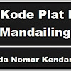 Kode Plat Nomor Kendaraan Mandailing Natal