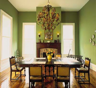 Green Dining Room Ideas Pictures