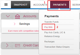 Axis Bank - Add Biller for Mutual Fund SIP