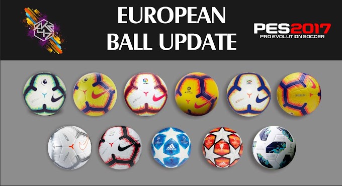 European Balls Updated | PES2017 | PC | By AKC_47