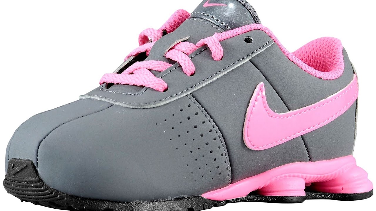 Pink Gray Nike Shoes