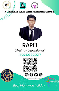 Director of Operations for the Harris Ijen Jaya Mandiri Group Company , Rapii Pradana
