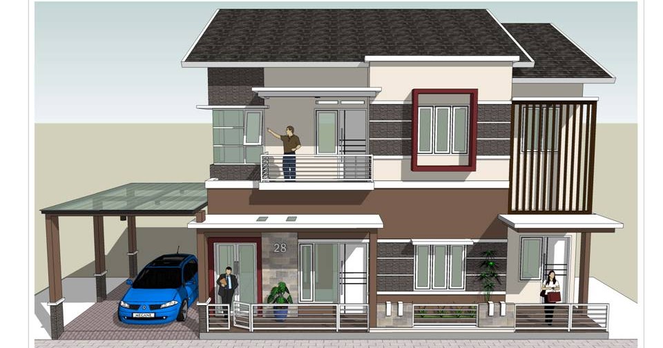 Aqis Studio Jasa Desain  Rumah  Online  Jasa Arsitek Online  Desain  Rumah  Minimalis  Modern