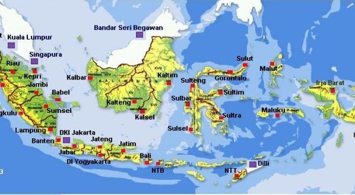 Ide Terkini 37 Provinsi Di Indonesia Beserta Ibukotanya