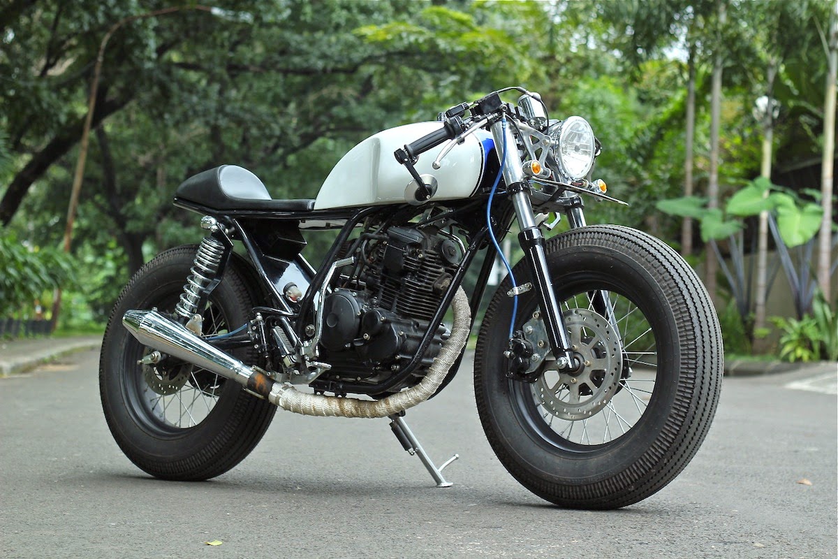 Modifikasimotors Yamaha Scropio Di Modifikasi Menjadi Cafe Racer