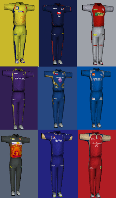 pepsi ipl 6 kits pack updates for A unit cricket 12