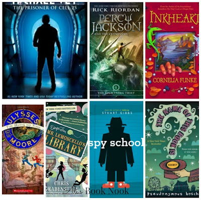 middle grade fiction books 3rd 4th 5th grade fantasy adventure magic funny
