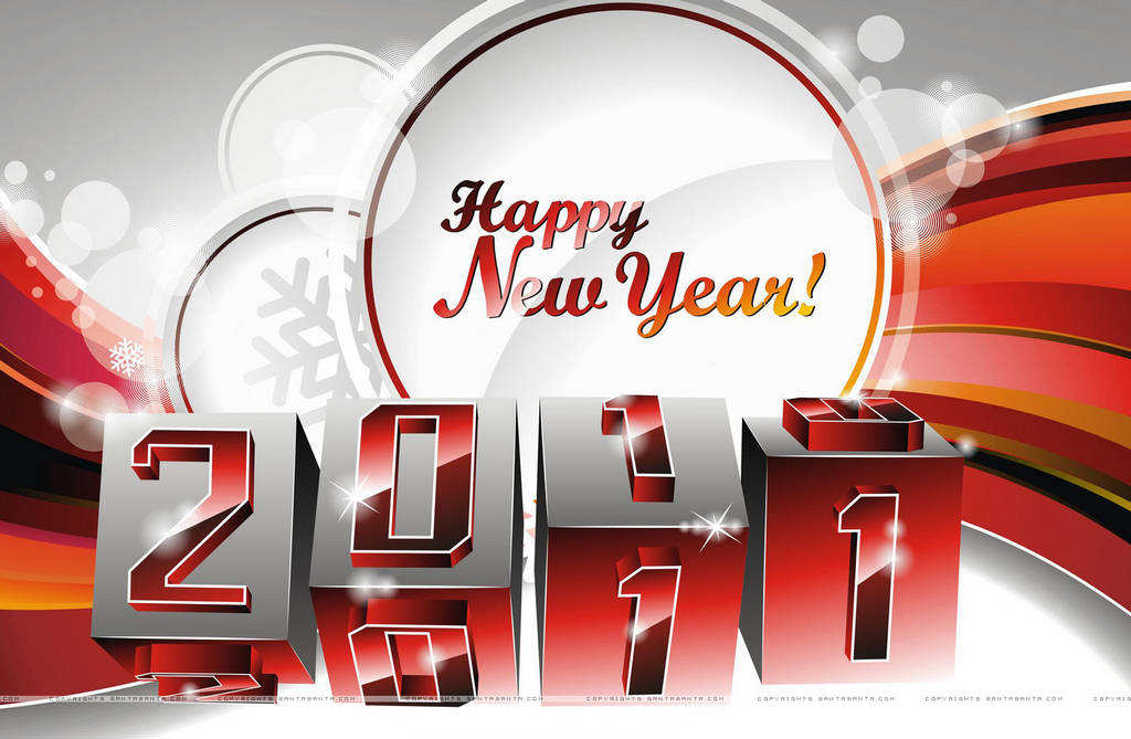 new year wallpapers 2011. Happy New Year Wallpapers 2011 - Creative Collection