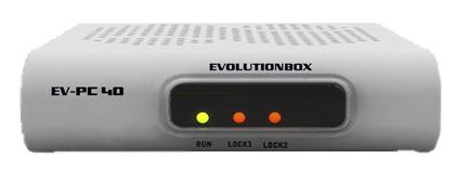 Evolutionbox PC 30 e PC 40 nova atualização modificada keys 58w 31/07/2016
