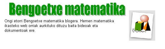 Bengoetxe matematika