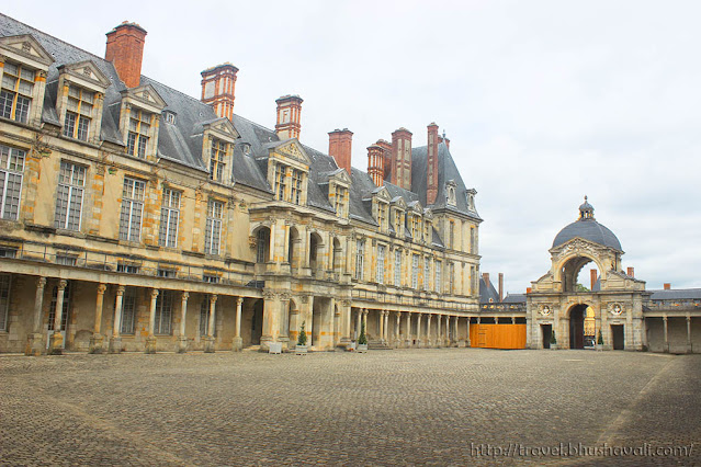 The Cour Ovale Chateau de Fontainebleau