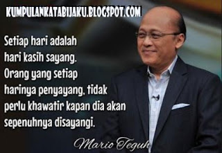 Kata Bijak Mario Teguh Tentang Cinta Sejati Penuh Makna Terbaru 2016