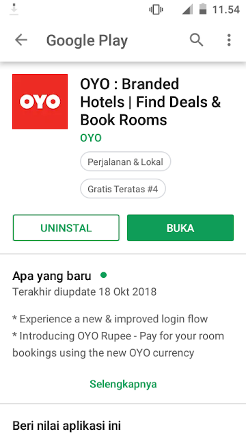 Cara Mendapatkan Saldo OYO Gratis