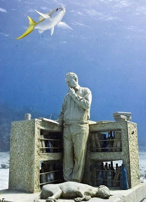 World’s largest underwater museum in Mexico Seen On www.coolpicturegallery.net