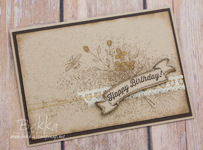 Touches of Texture Birthday Card made using Stampin' Up! UK Supplies available to buy here