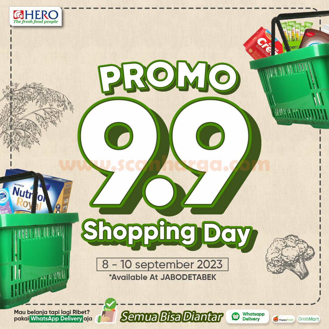 Promo HERO Supermarket 9.9 Shopping Day