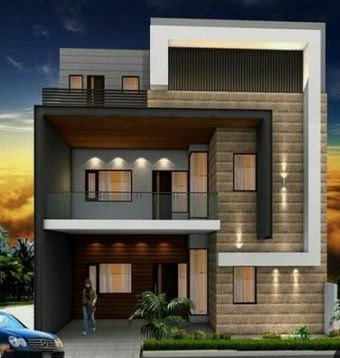 Indian House Design Front View Single Floor 2019