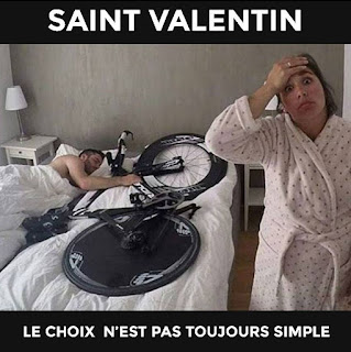 Vélo et Saint  Valentin