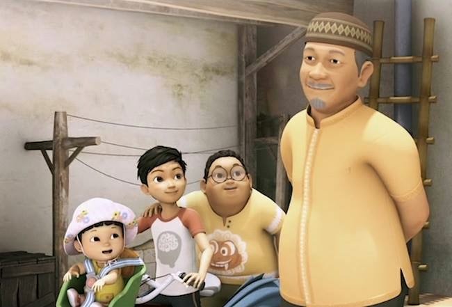 Kopi Hangat Gambar Adit  Sopo  Jarwo  Film  Animasi  Indonesia