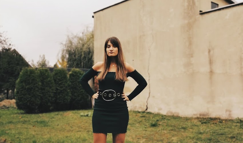 Gra w zielone #OOTD i dlaczego nie lubię poniedziałku