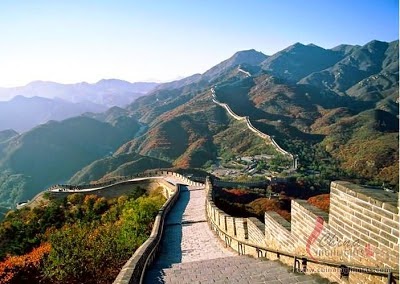 Foto Pemandangan Terindah Tembok Besar China Foto Gambar 