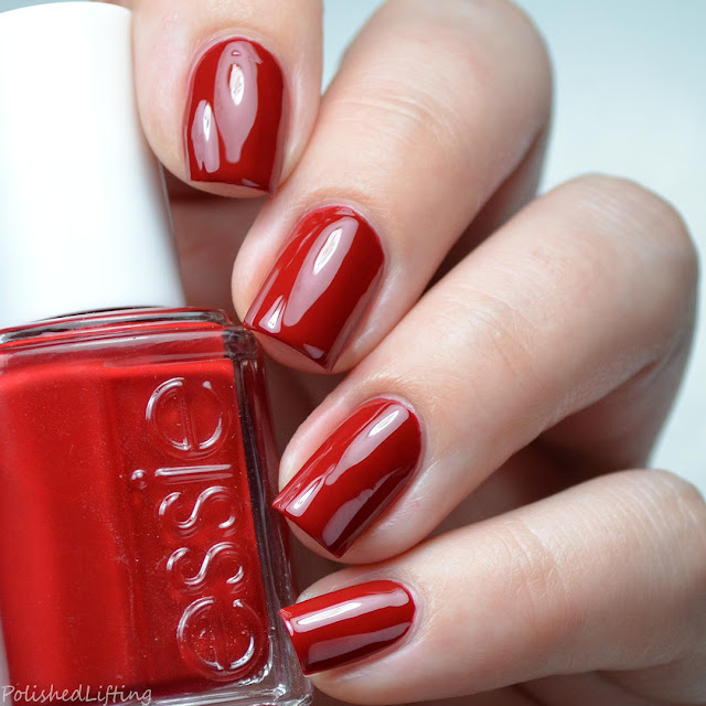 red creme nail polish