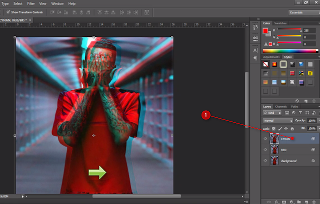 Cara Membuat Foto 3D Anaglyph Keren Di Photoshop