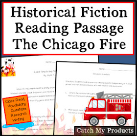 Historical Fiction Story about Chicago Fire of 1871, theory of what really happened